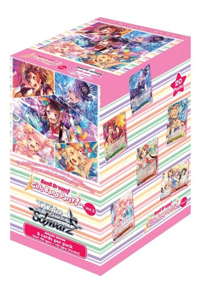 BanG Dream! Girls Band Party! Vol.2 Booster Box [BD/W63] - Weiss Schwarz Sealed