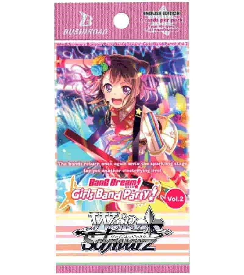 BanG Dream! Girls Band Party! Vol.2 Booster Pack [BD/W63] - Weiss Schwarz Sealed
