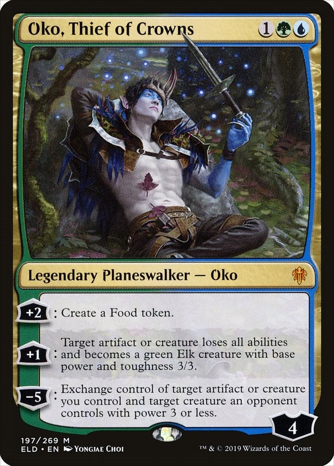 Oko Thief of Crowns (197) [ELD] - MTG Single