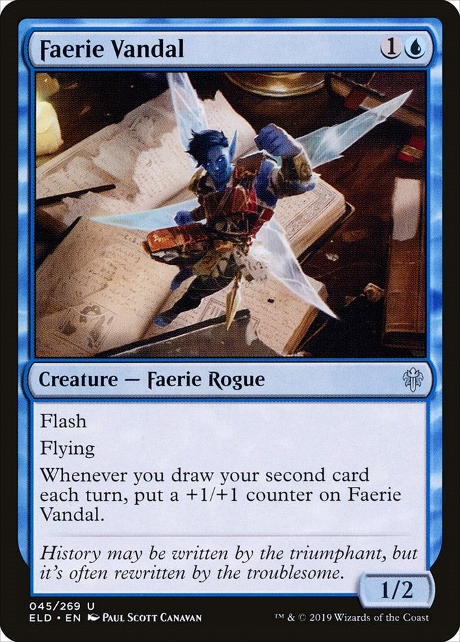 Faerie Vandal (45) [ELD] - MTG Single