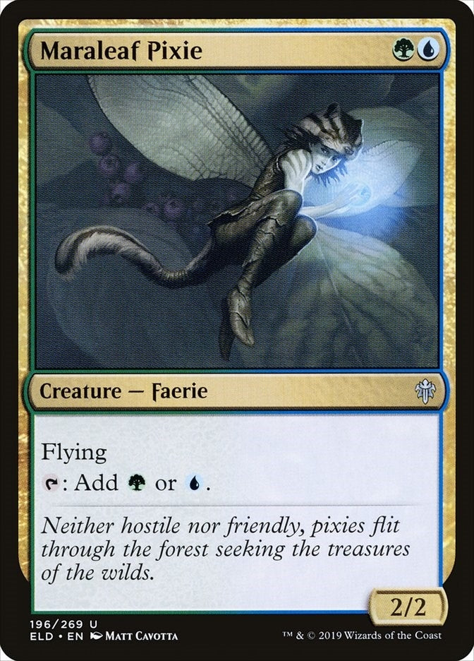 Maraleaf Pixie (196) [ELD] - MTG Single