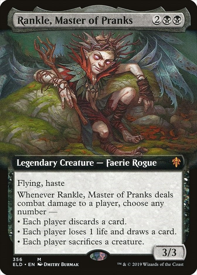 Rankle Master of Pranks (Extended Art) (356) [ELD] - MTG Single