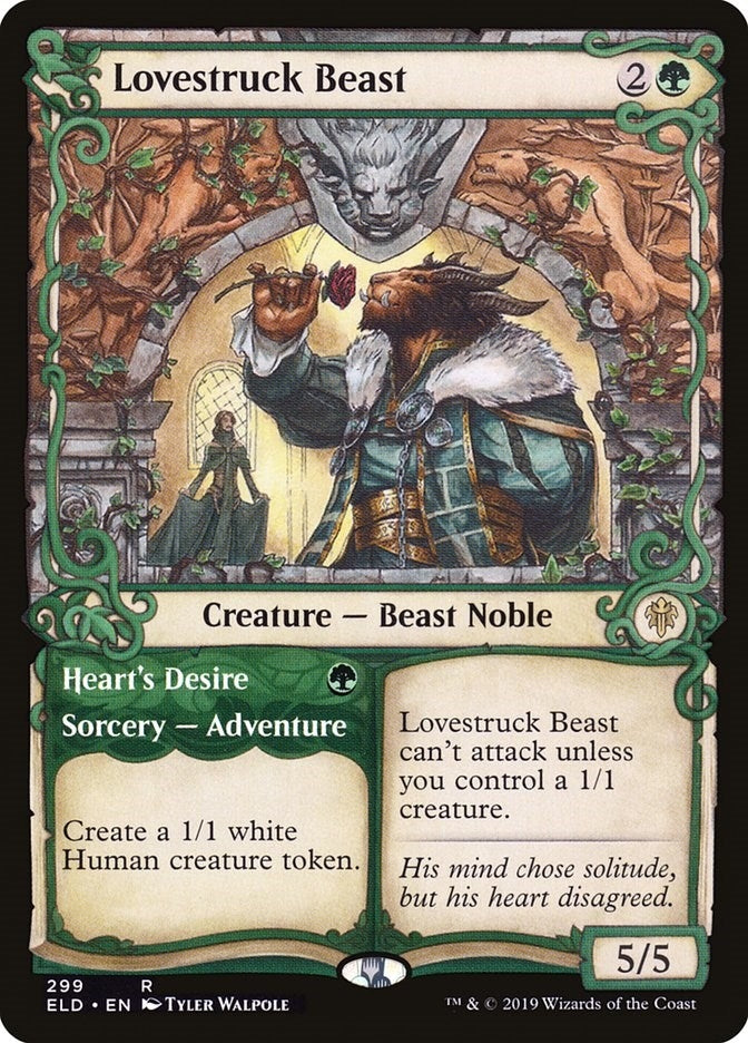 Lovestruck Beast (Showcase) (299) [ELD] - MTG Single
