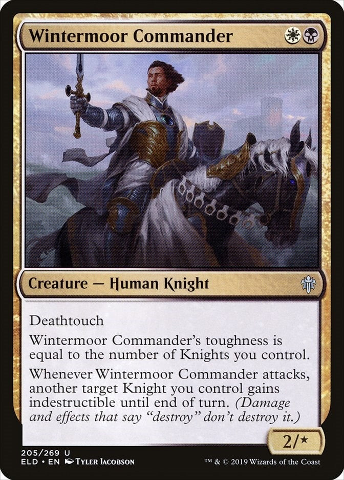 Wintermoor Commander (205) [ELD] - MTG Single