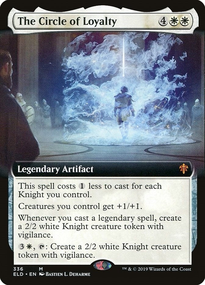 The Circle of Loyalty (Extended Art) (336) [ELD] - MTG Single