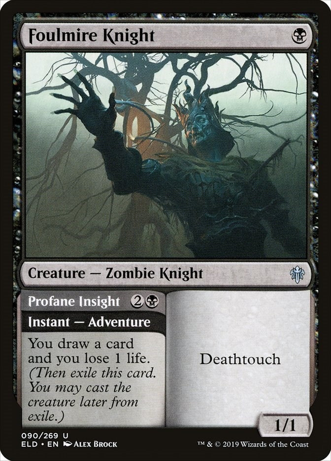 Foulmire Knight (90) [ELD] - MTG Single