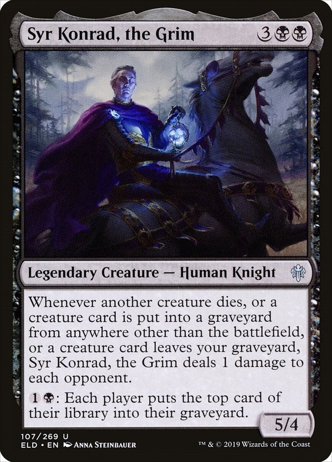 Syr Konrad the Grim (107) [ELD] - MTG Single