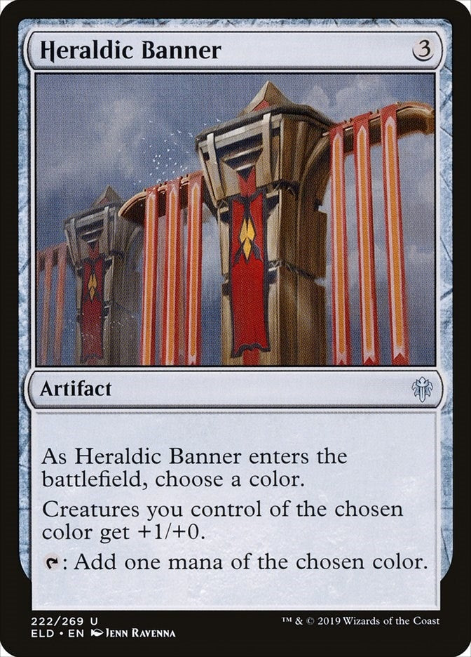 Heraldic Banner (222) [ELD] - MTG Single