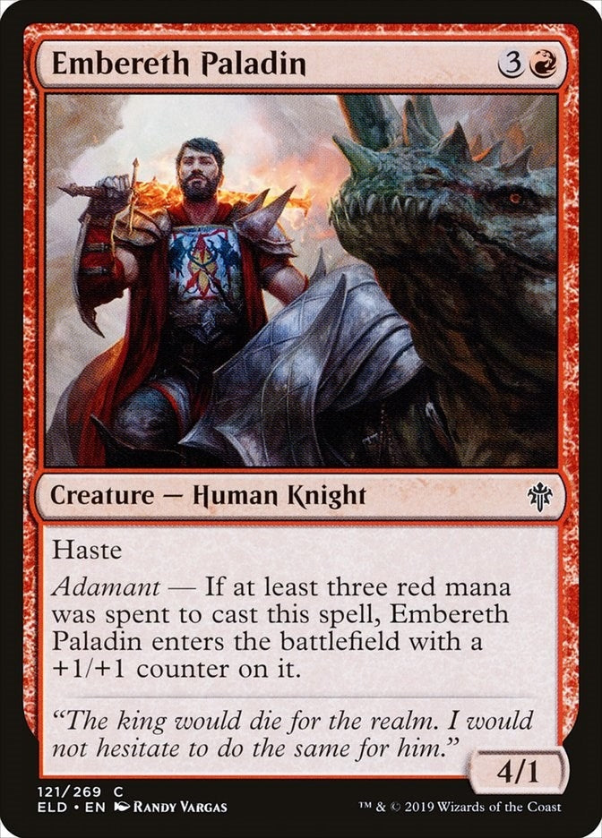 Embereth Paladin (121) [ELD] - MTG Single