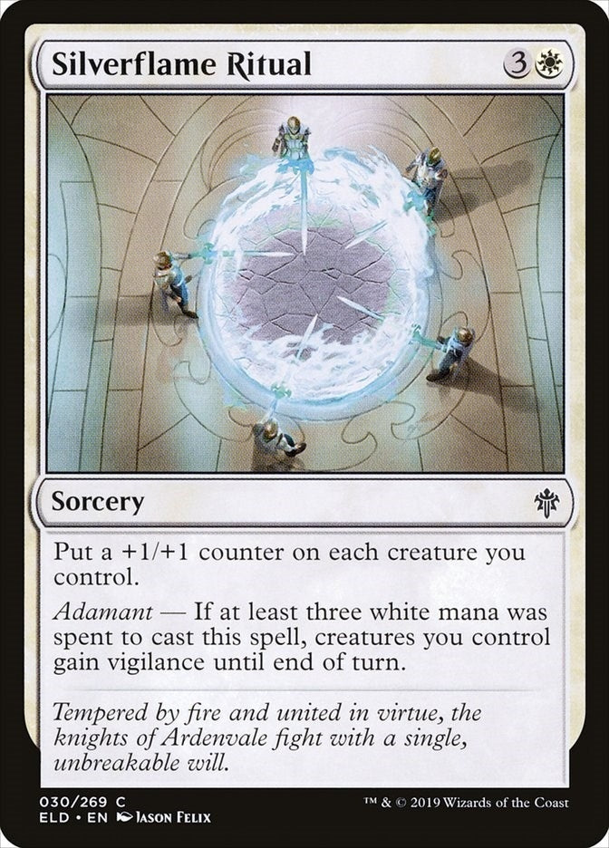 Silverflame Ritual (30) [ELD] - MTG Single
