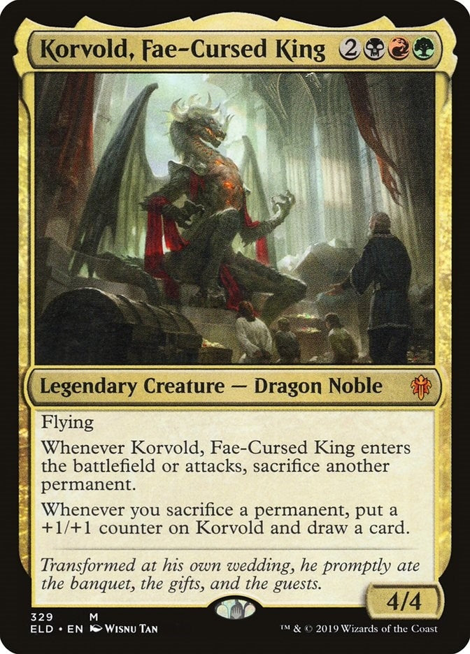 Korvold Fae-Cursed King (329) [ELD] - MTG Single