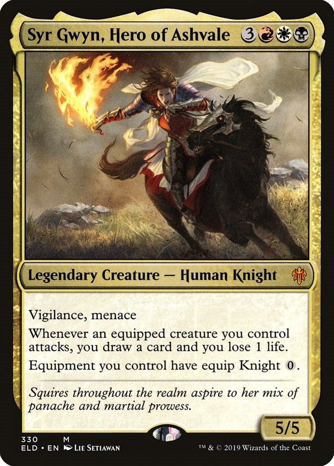 Syr Gwyn Hero of Ashvale (330) [ELD] - MTG Single