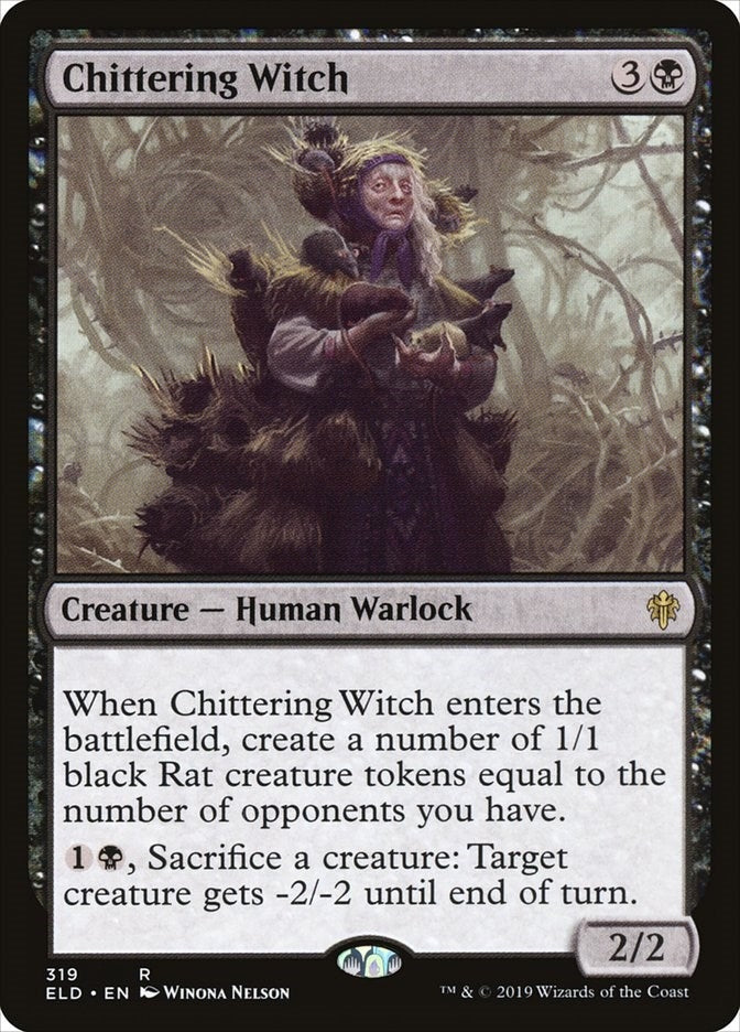 Chittering Witch (319) [ELD] - MTG Single