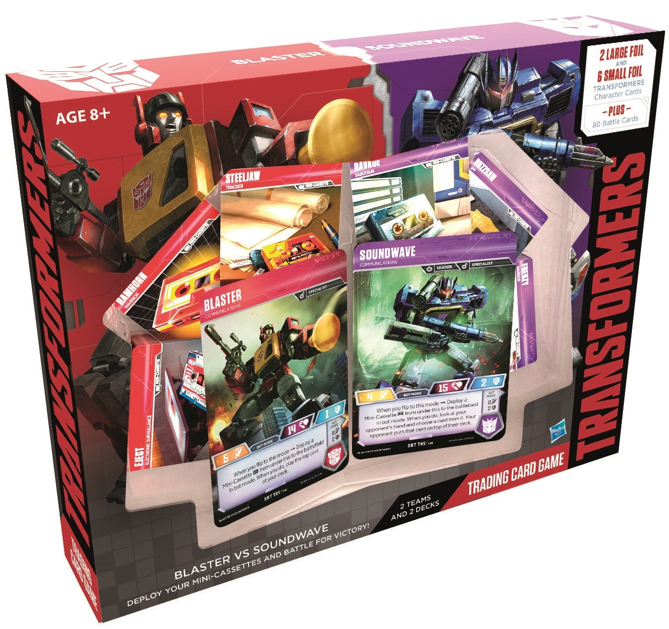 Blaster VS Soundwave Box Set [BvS] - Transformers TCG Sealed