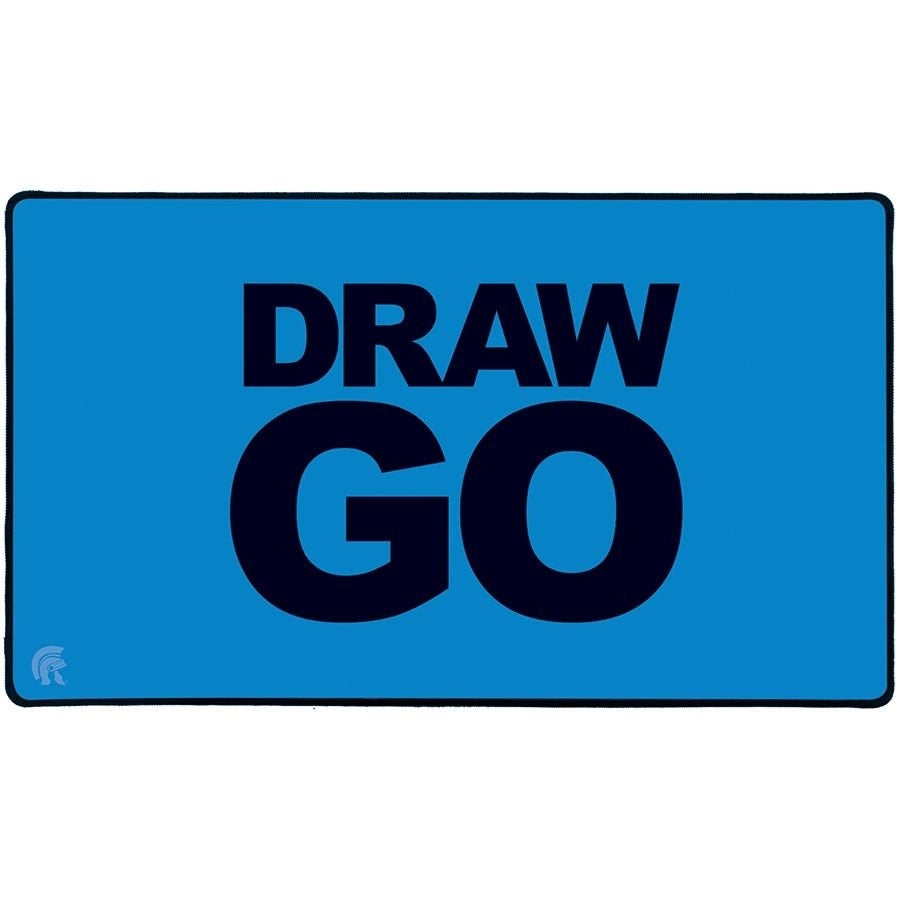 Rubber Back Playmat - Draw Go - Playmats Sealed