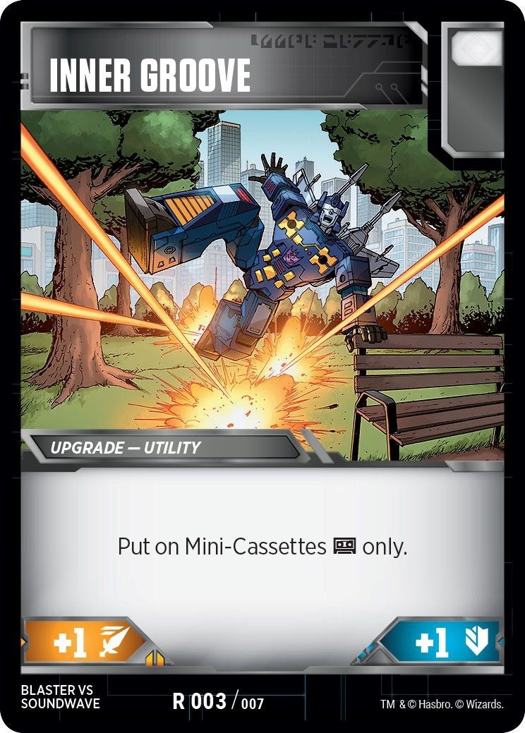 Inner Groove (3) [BvS] - Transformers TCG Single
