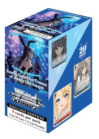 Rascal Does Not Dream of Bunny Girl Senpai Booster Box [SBY/W64] - Weiss Schwarz Sealed