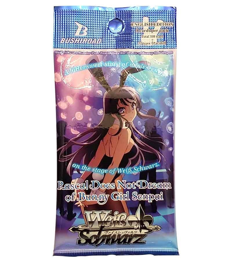 Rascal Does Not Dream of Bunny Girl Senpai Booster Pack [SBY/W64] - Weiss Schwarz Sealed