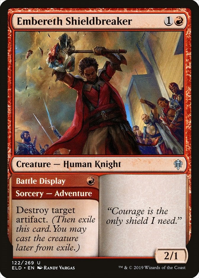 Embereth Shieldbreaker (122) [ELD] - MTG Single