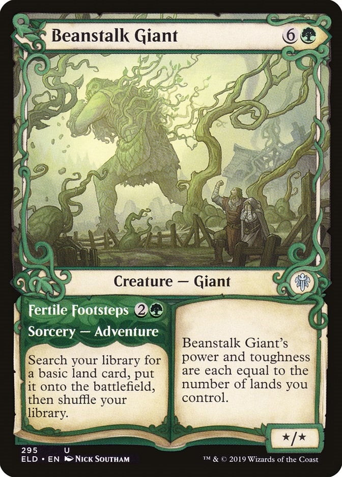 Beanstalk Giant (Showcase) (295) [ELD] - MTG Single