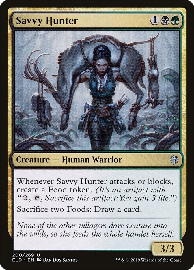 Savvy Hunter (200) [ELD] - MTG Single