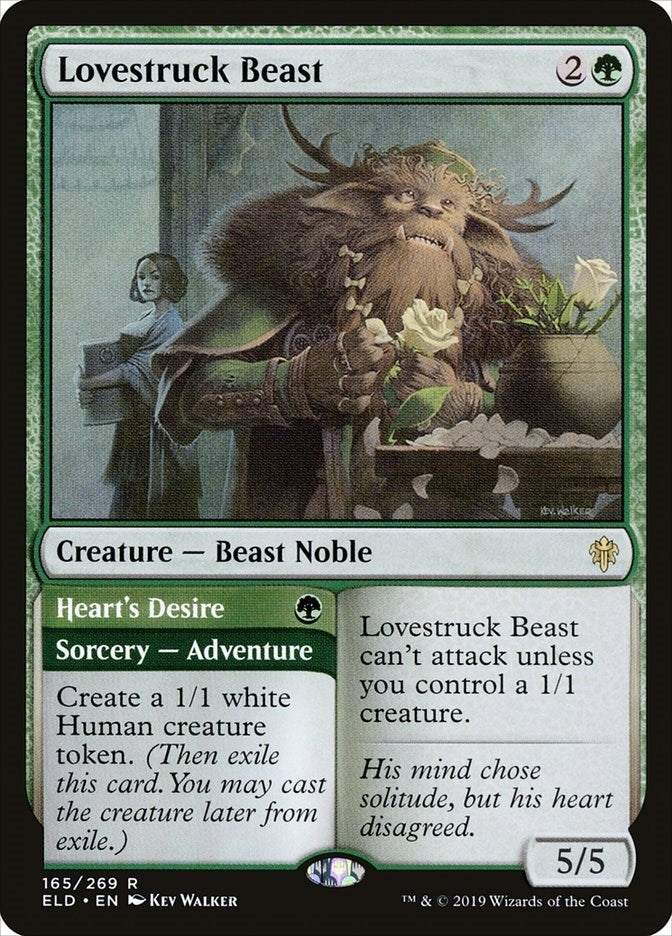 Lovestruck Beast (165) [ELD] - MTG Single
