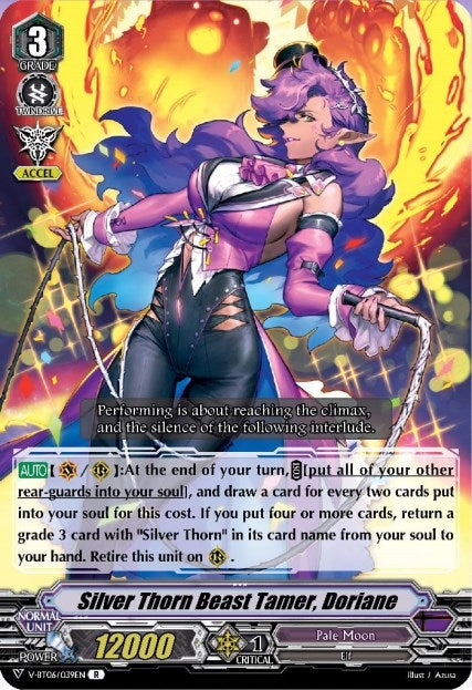 Silver Thorn Beast Tamer Doriane (6039) [V-BT06] - Cardfight Vanguard Single