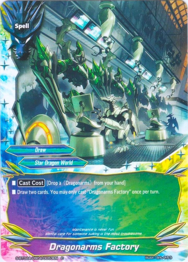 Dragonarms Factory (2040053) [S-BT02A] - Future Card BuddyFight Single