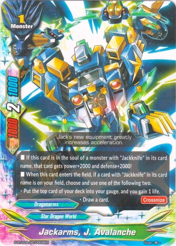 Jackarms J. Avalanche (20009) [S-BT02A] - Future Card BuddyFight Single