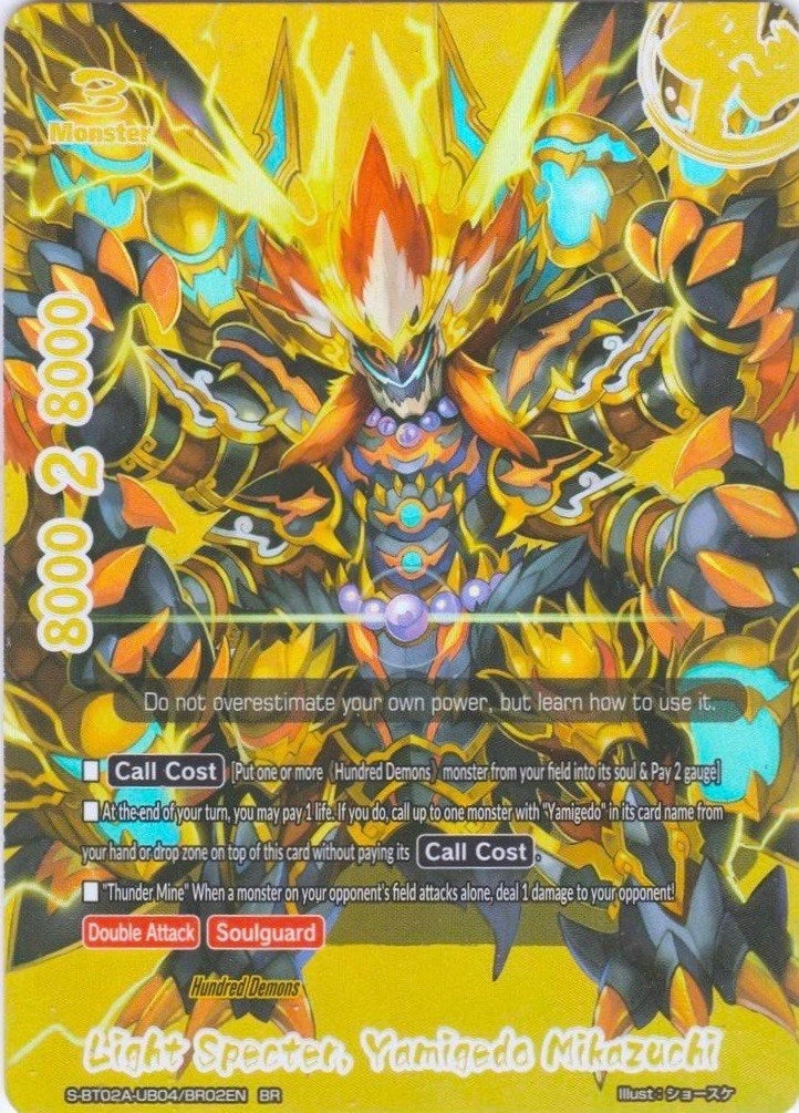 Light Specter Yamigedo Mikazuchi (BR) (20402) [S-BT02A] - Future Card BuddyFight Single