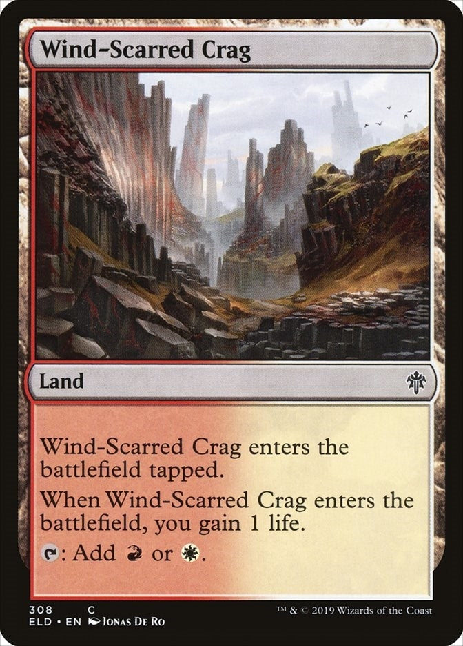 Wind-Scarred Crag (308) [ELD] - MTG Single