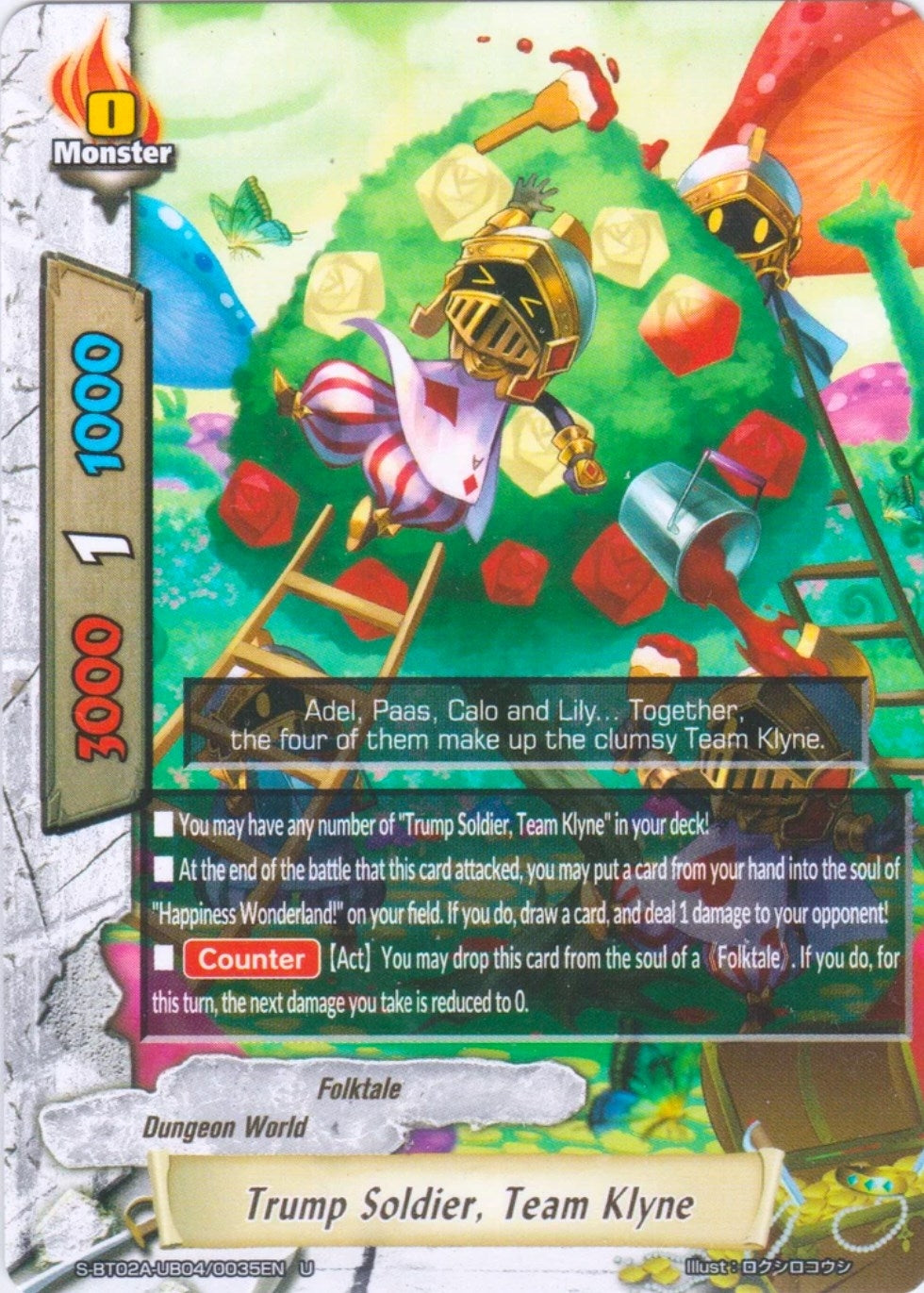 Trump Soldier Team Klyne (2040035) [S-BT02A] - Future Card BuddyFight Single