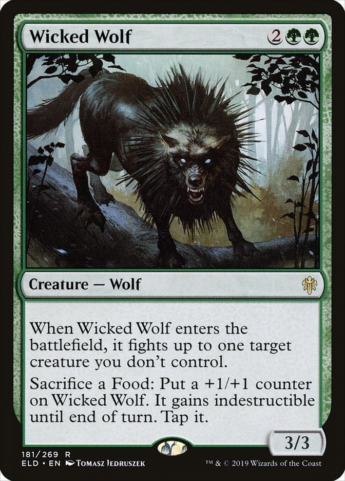 Wicked Wolf (181) [ELD] - MTG Single