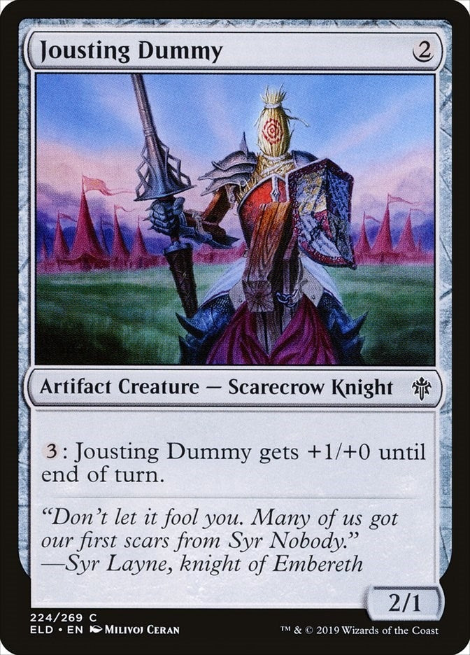 Jousting Dummy (224) [ELD] - MTG Single