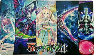Force of Will: 5 Character Playmat - Playmats Sealed