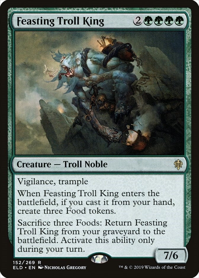 Feasting Troll King (152) [ELD] - MTG Single