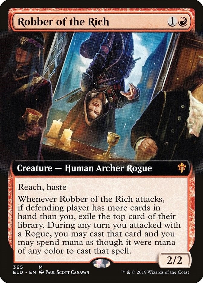 Robber of the Rich (Extended Art) (365) [ELD] - MTG Single