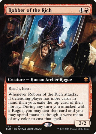 Robber of the Rich (Extended Art) (365) [ELD] - MTG Single