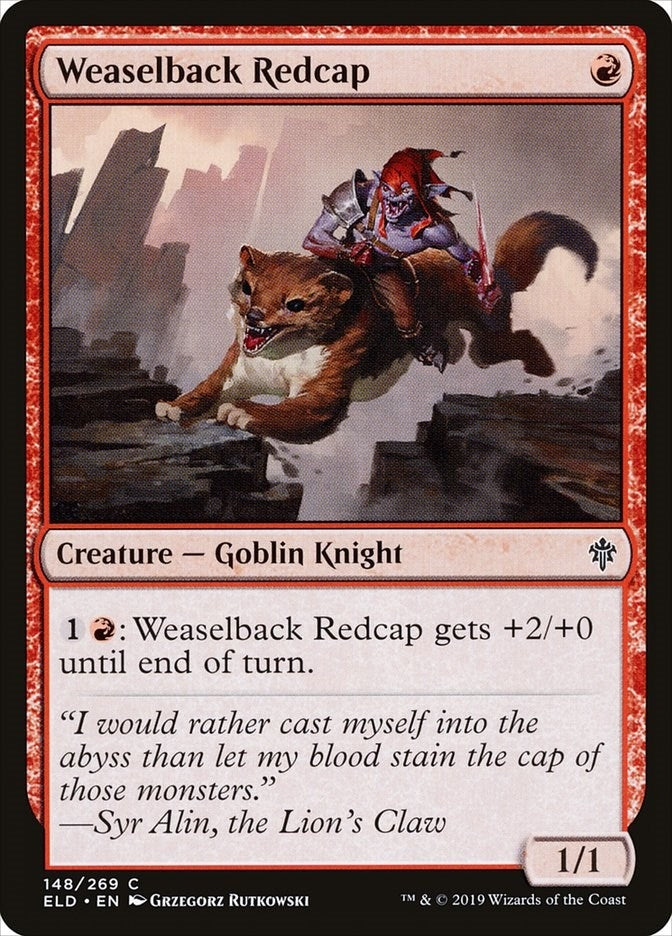 Weaselback Redcap (148) [ELD] - MTG Single