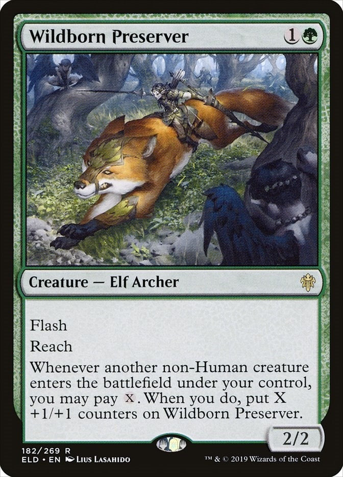 Wildborn Preserver (182) [ELD] - MTG Single