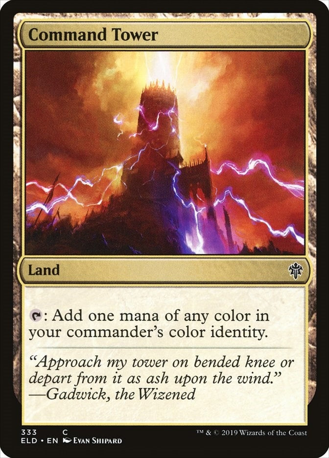 Command Tower (333) [ELD] - MTG Single