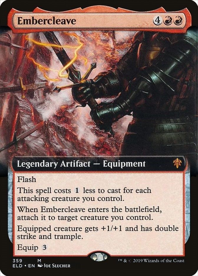 Embercleave (Extended Art) (359) [ELD] - MTG Single