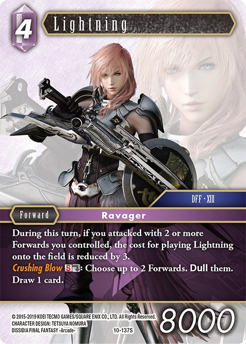 Lightning (Starter) (10) [OP10] - Final Fantasy TCG Single
