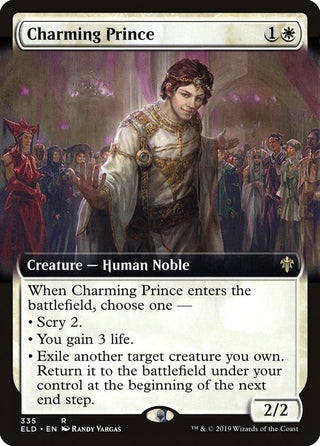 Charming Prince (Extended Art) (335) [ELD] - MTG Single