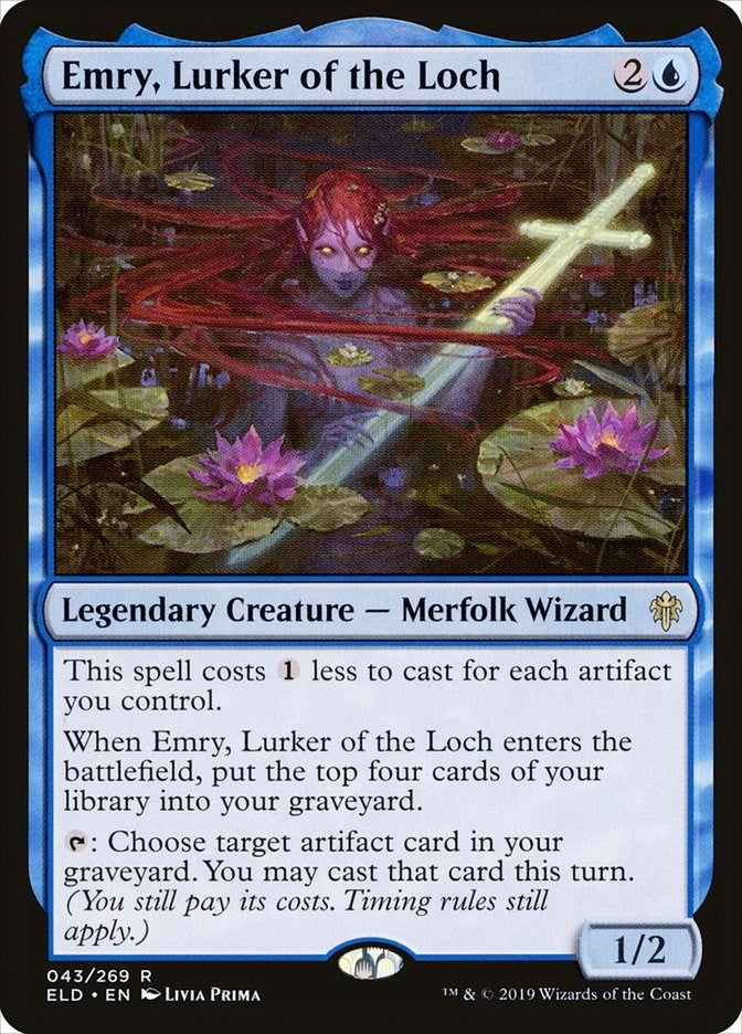 Emry Lurker of the Loch (43) [ELD] - MTG Single