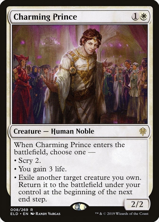 Charming Prince (8) [ELD] - MTG Single