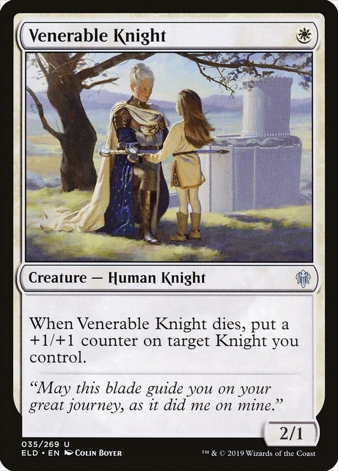 Venerable Knight (35) [ELD] - MTG Single