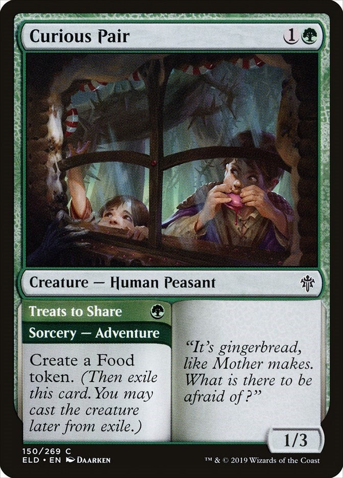 Curious Pair (150) [ELD] - MTG Single