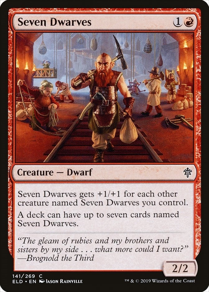Seven Dwarves (141) [ELD] - MTG Single