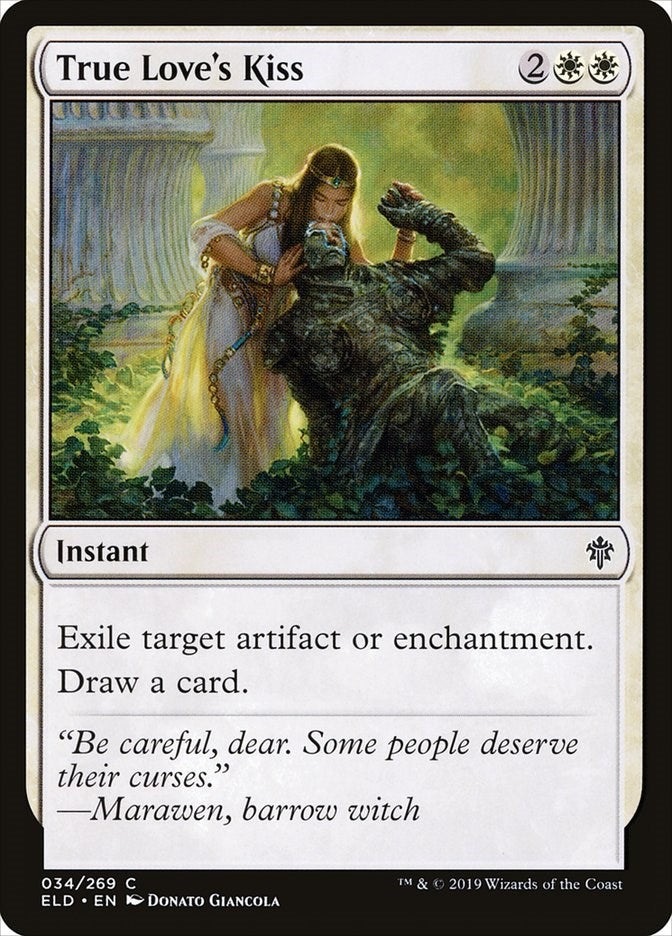 True Love’s Kiss (34) [ELD] - MTG Single